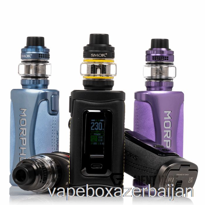 Vape Box Azerbaijan SMOK Morph 3 230W Starter Kit Carbon Fiber